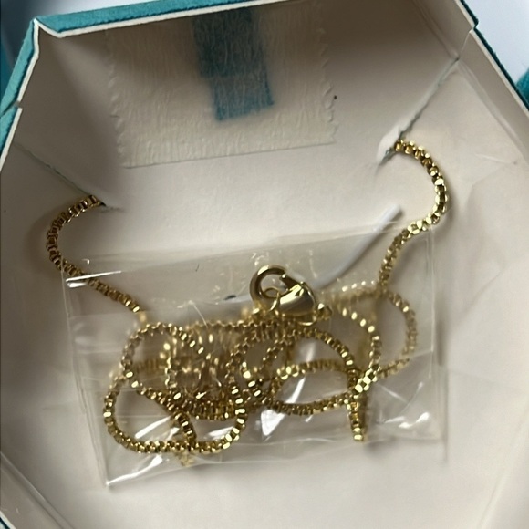 Brand New Elements of Love 14K Gold Plated Chain Necklace Bubble Balloon “A” - Picture 11 of 15